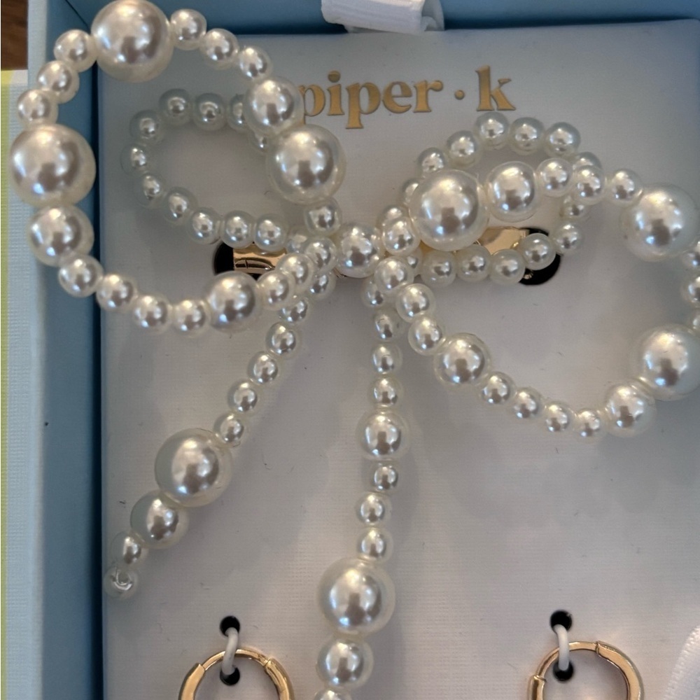 Piper K Shoe Charms with Gold and Silver Accents